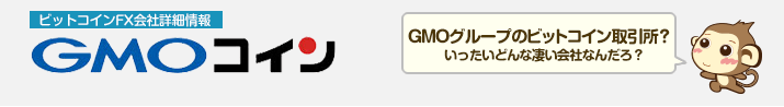 GMOコイン -ビットコインFX会社詳細情報 -